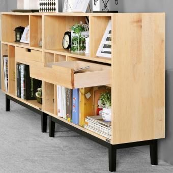 IFurnholic CHEVRO Sideboard Open Shelf - Tempat Penyimpanan / Rak - Coklat Kayu - Gratis Pengiriman Pulau Jawa Dan Denpasar Juli 2018 - 4 iFurnholic CHEVRO Sideboard Open Shelf - Tempat Penyimpanan / Rak - Coklat Kayu - Gratis Pengiriman Pulau Jawa dan Denpasar - 4