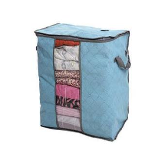 Harga Ripple Foldable Box Storage Bag Organizer Keranjang Pakaian Selimut - 50 x 42 x 30