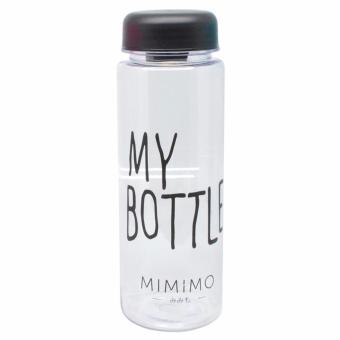 Harga Botol Minum Plastik Bening My Bottle 500ml - Black