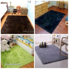 karpet bulu empuk 100x150x 3cm