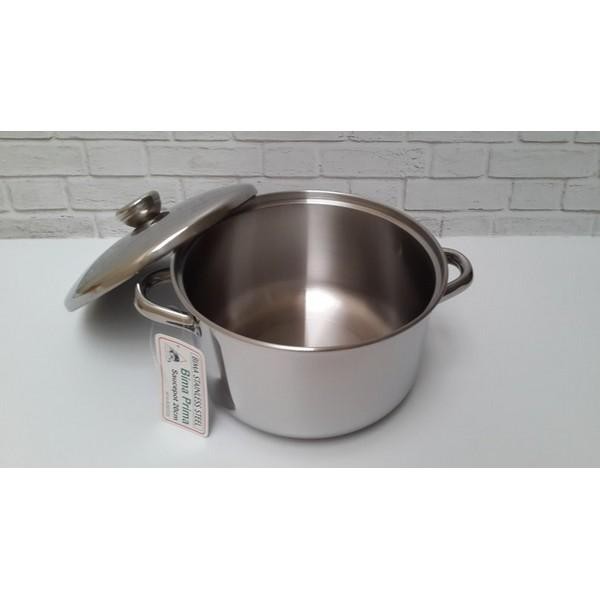 Kidstafun - PANCI BIMA PRIMA SAUCEPOT 18 CM STAINLESS STEEL KUALITAS EXPORT - Multicolor