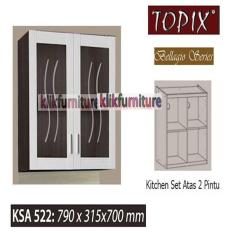 KSA 512 Topix Kitchen Set Atas 2 Pintu BellagioIDR534000. Rp 534.000