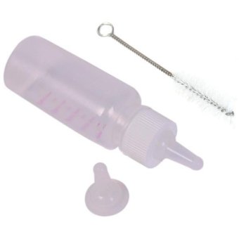LALANG Pet Ag Nursing Kit for Kittens Dog Small Animals With Bottle Brush White