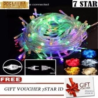 Lampu LED Dekorasi Dan Hias ELT N-1031 7STAR Tumblr Natal Twinkle Light 10 Meter