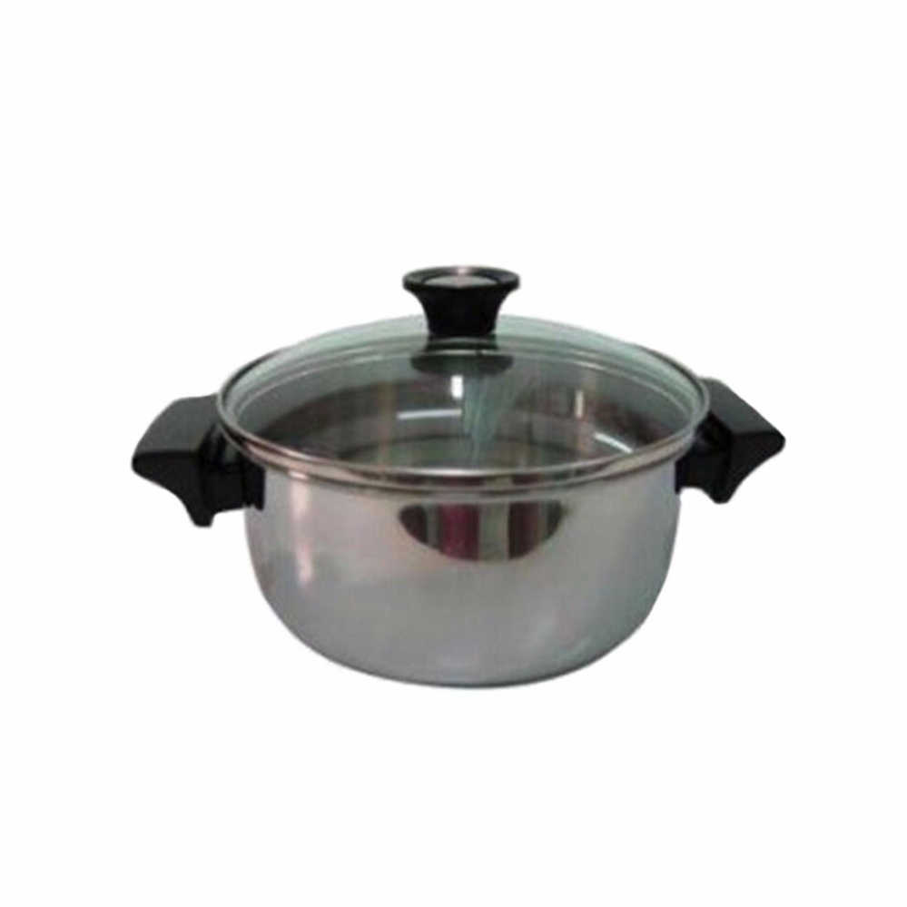 Maspion Modesto Panci Dutch Oven Stainless Steel 18cm - Silver