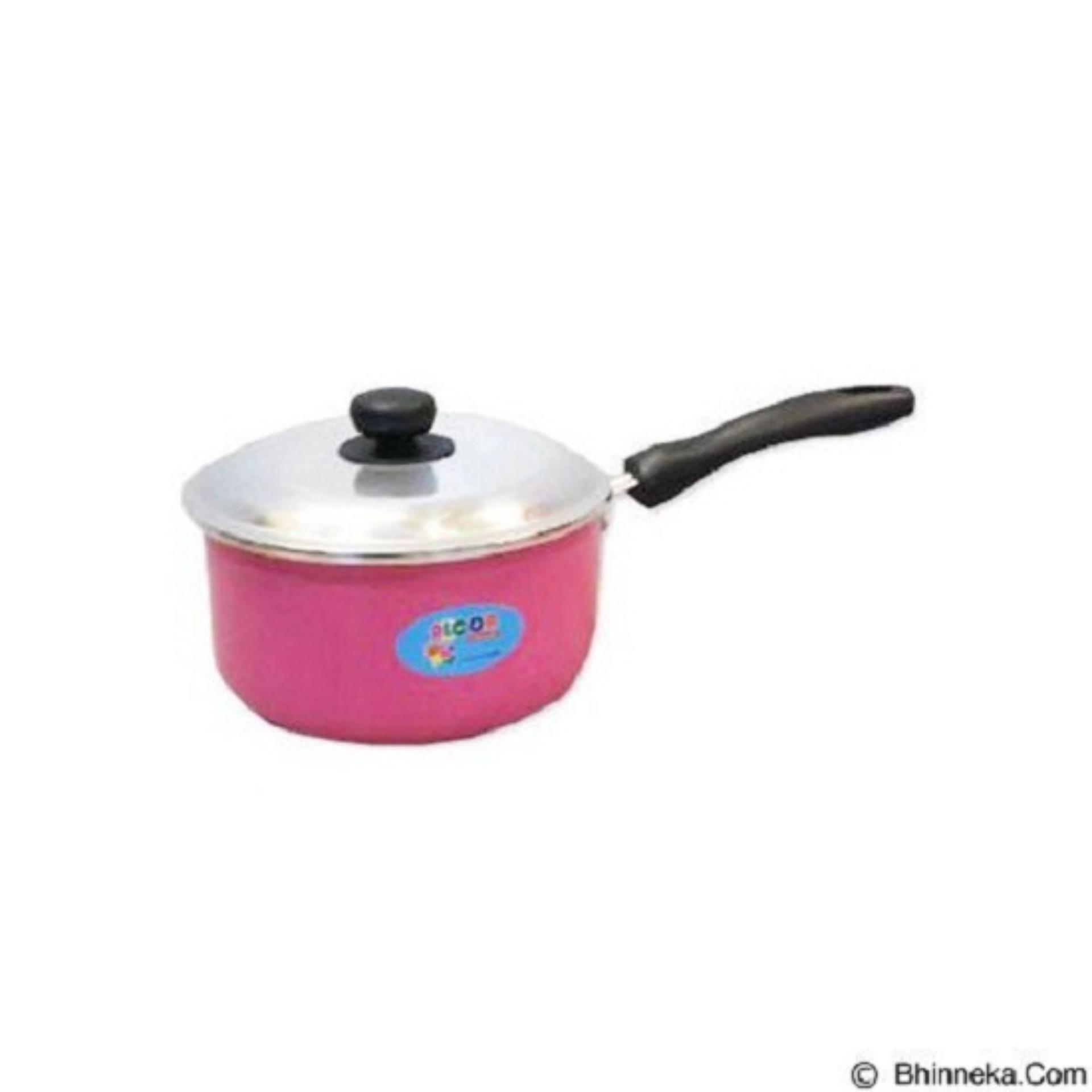 Maspion Panci Alcor Pinky 16 cm Anod - Pink