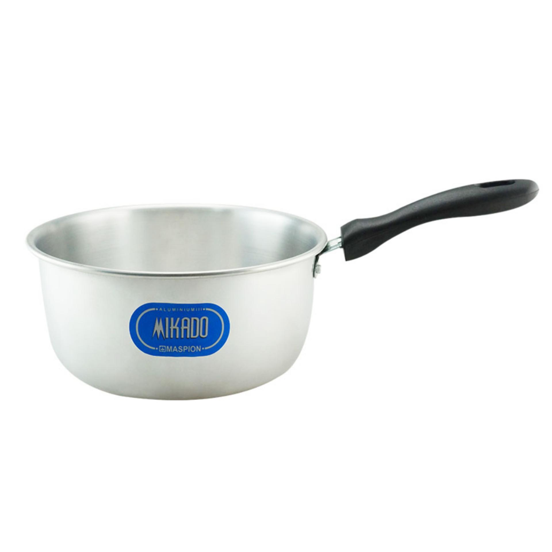 Maspion Panci Aluminium Kilap Ramey 16 cm - Silver