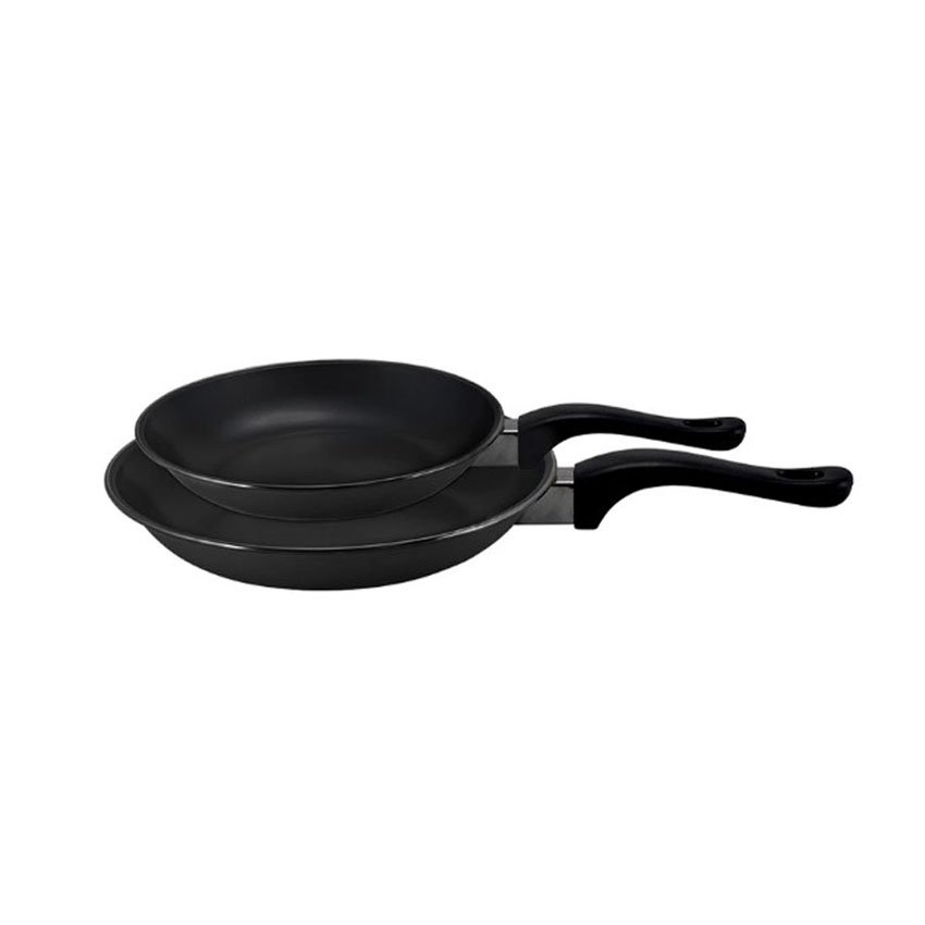 Maspion Panci Wajan Penggorengan Teflon Frypan Set 2 pcs - 18 cm & 23 cm