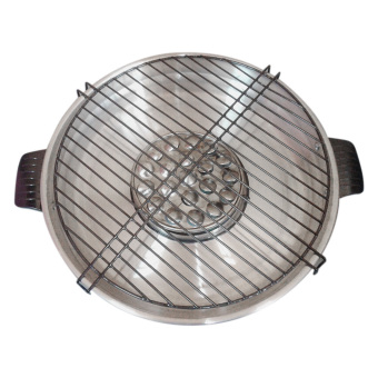 Maspion Panggangan Fancy Grill - 33 cm - Abu-Abu