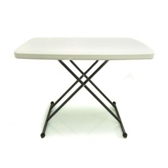 Meja lipat portable putih | Lazada Indonesia