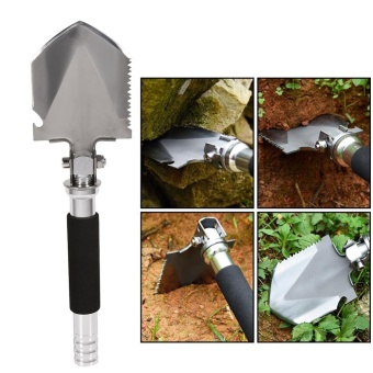 Multi-functional Military Folding Shovel Spade Trowels Garden Outdoor Tool - intl