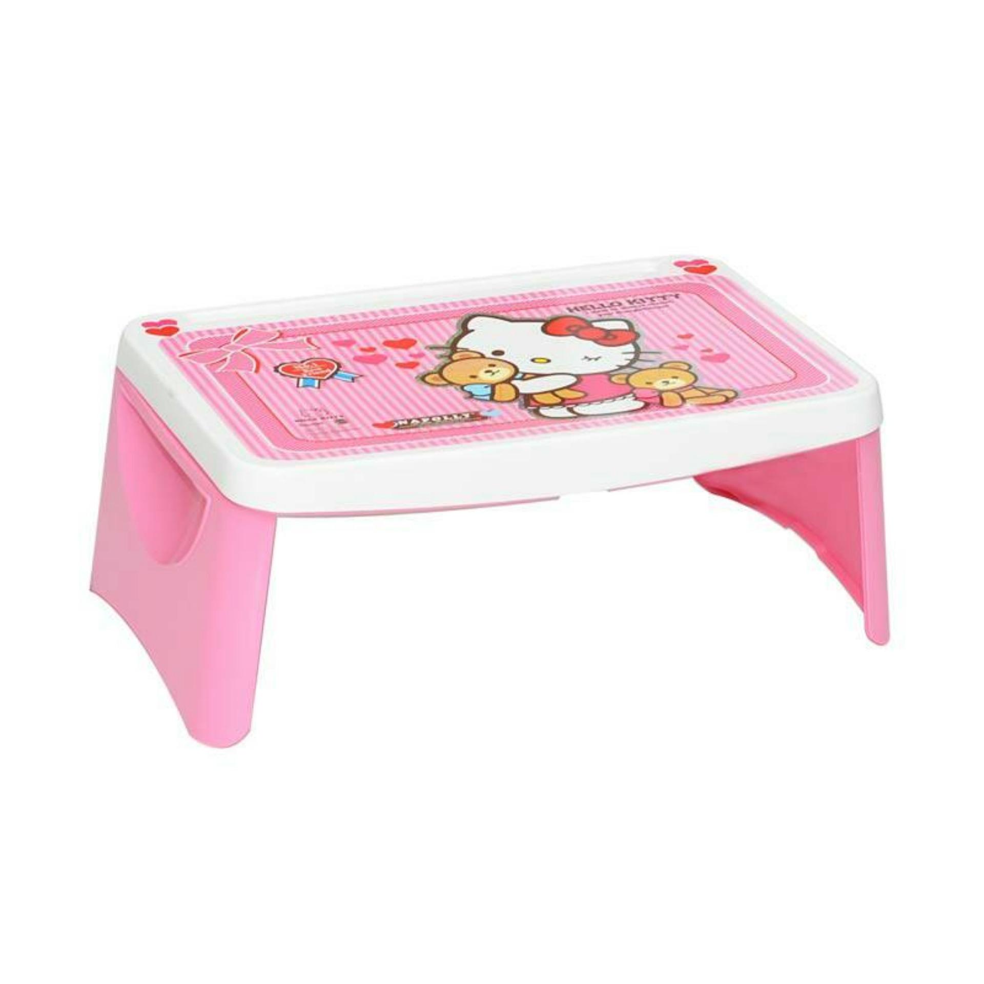 Napolly Meja Lipat Hello Kitty -- Pink