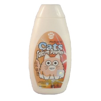 Gambar NDpets   Cat Medicated Talcum Powder