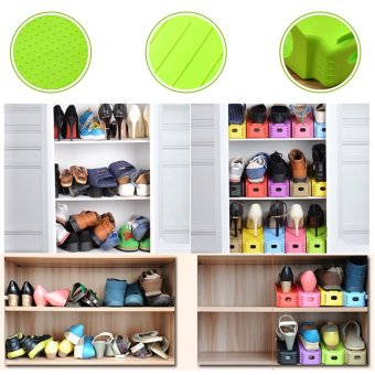 Rak Sepatu Minimalis / Tempat Sepatu Portable Unik Murah TS-03 -Green Agustus 2018 - 4 Rak Sepatu Minimalis / Tempat Sepatu Portable Unik Murah TS-03 -Green - 4