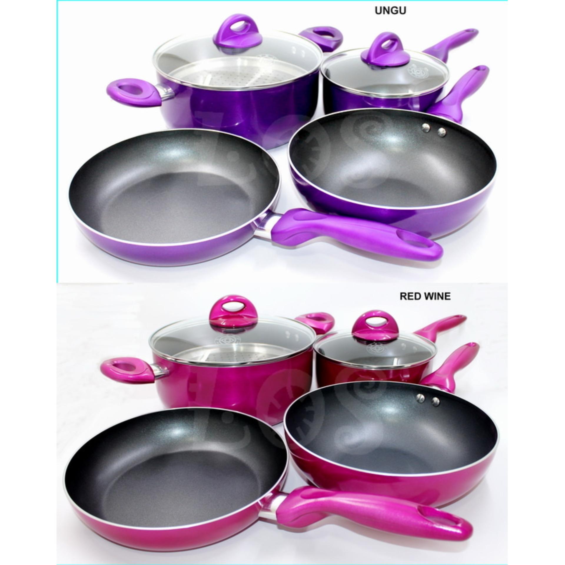 Supra Panci Set 7pcs PM-7CS / Panci Set Serbaguna