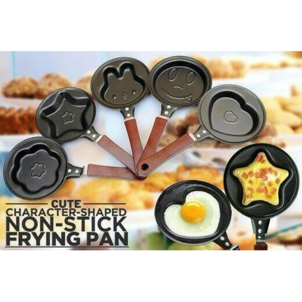 Teflon Mini Karakter Smile - wajan masak karakter Smile