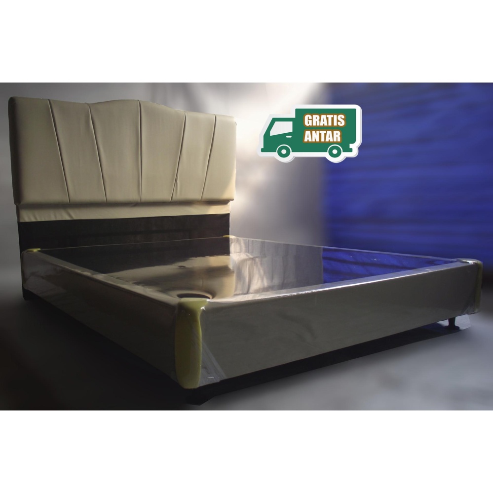 Tempat tidur divan  untuk kasur dan springbed surya