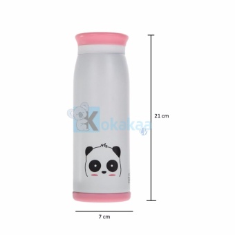 Termos Karakter Animal Panda Stainless Steel 500 Ml - Putih April 2018 - 2 Termos Karakter Animal Panda Stainless Steel 500 ml - Putih - 2