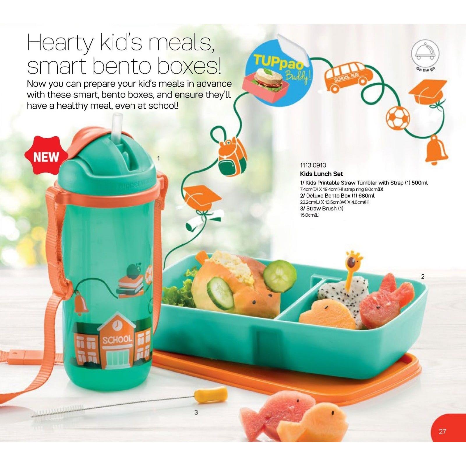 Tupperware Kids Lunch Set - Paket Bekal Makan