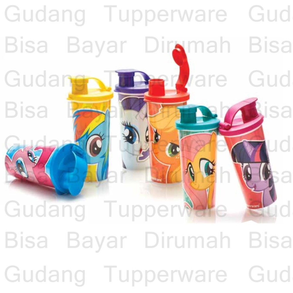 Tupperware My Little Pony Tumbler (1pcs) - warna acak