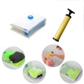Vacuum Plastik Bag Gratis Pompa Manual isi 8 Pcs/Lebih Hemat Vakum