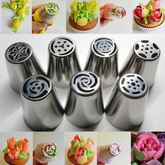 Nozel Tips Dekorasi Kue Sugarcraft Alat Membuat Kue Perak 2.4. Source ·