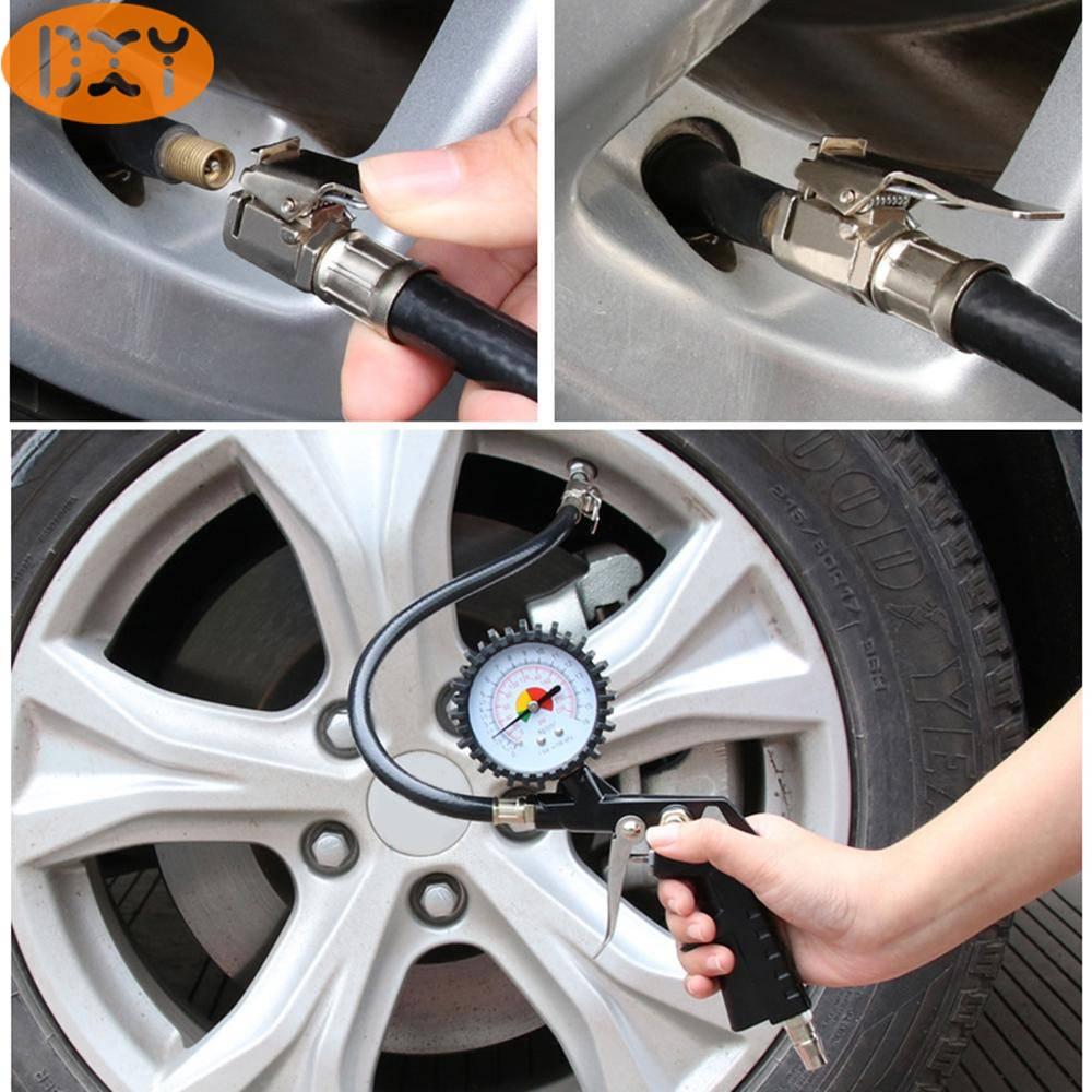 DXY - รถยางทดสอบความดันเครื่องมือแผงอุปกรณ์รถ Self - locking Inflator สำหรับอุปกรณ์ตกแต่งรถยนต์