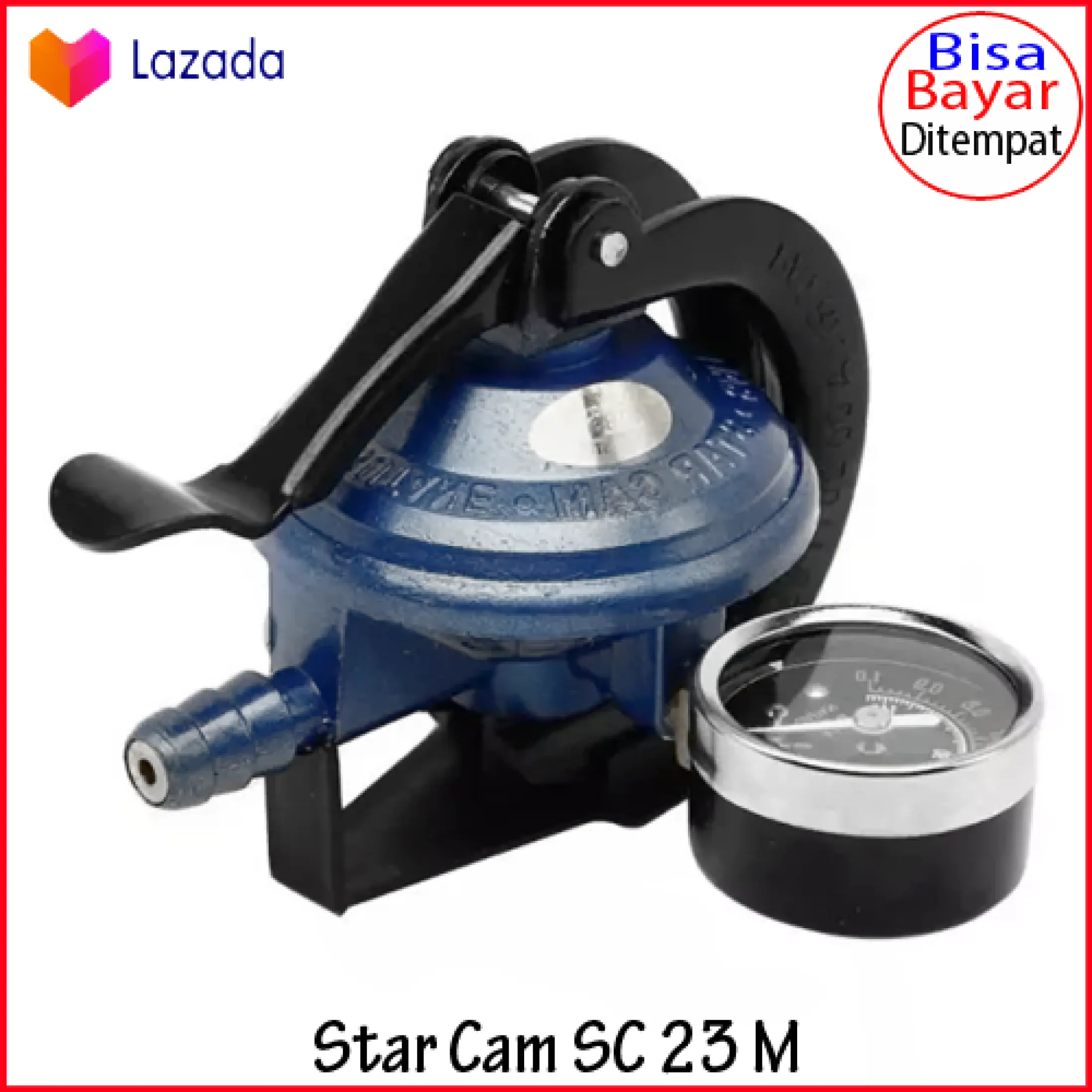 Regulator Gas Lpg Starcam Destec Sc 23m Meter Star Cam Sc23m Elpiji Tekanan Rendah Lazada Indonesia