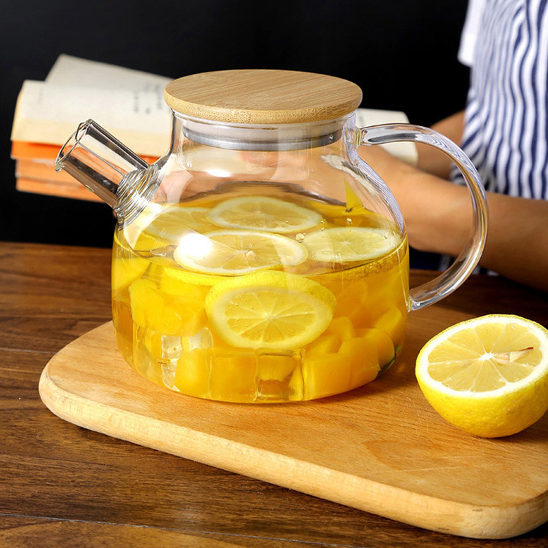 Promo Pitcher Teko Tahan Panas Dingin Chinese Tea Maker Borosilicate ...