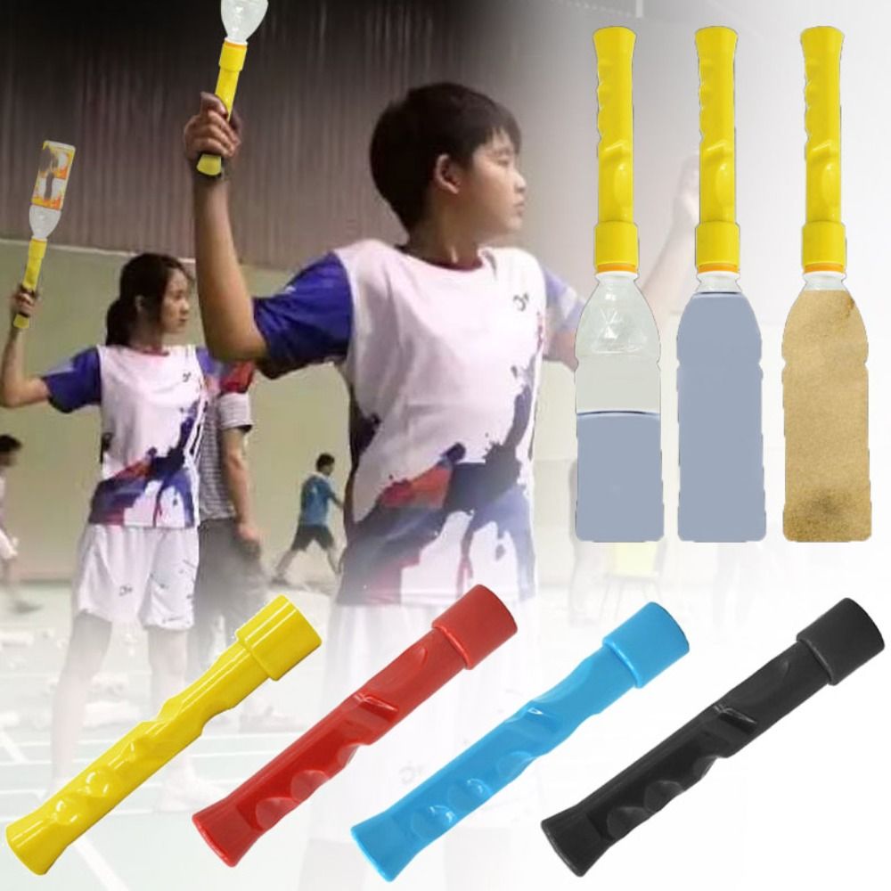adyqku0dh Thực Hành Điều chỉnh độ bám Lực cổ tay ngón tay Tăng cường năng lượng Gậy vợt Tập thể dục Swing BAT Huấn luyện Vợt cầu lông Thiết bị thể thao