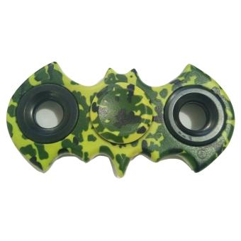 Gambar AIUEO   Fidget Spinner Bat man Hand Toys Mainan EDC Ceramic Ball Focus Games Bartman   Army