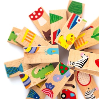 Jual Anak-anak Kayu Ini Pendidikan Anak Usia Dini Jigsaw 