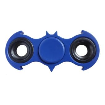 ANGEL - Fidget Spinner New Bat man Hand Toys Mainan EDC Focus Games Bartman - Biru