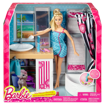 barbie deluxe bathroom