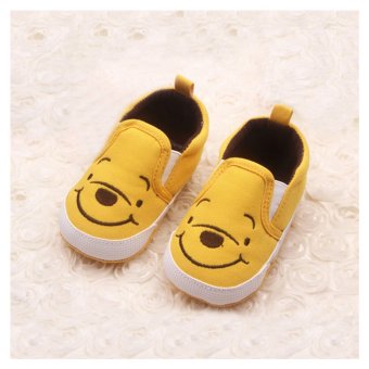 Bayi Laki-laki Sepatu Anak Perempuan Pertama Walkers Lucu Kuning Beruang 0-12 Bulan Kuning S Juni 2018 - 5 Bayi laki-laki sepatu anak perempuan pertama Walkers lucu kuning beruang 0-12 bulan kuning S - 5