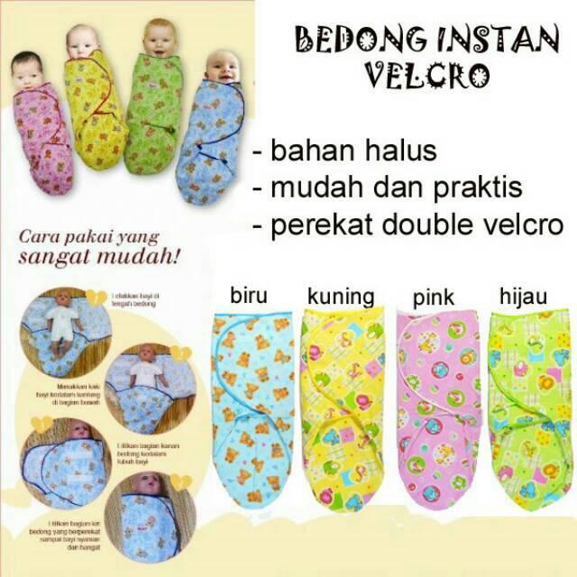 Bedong Bayi Instan Velcrow