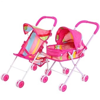 Beiens Kids Toys Baby Girl Girls Play House Toy Baby Baby Trolleys- intl
