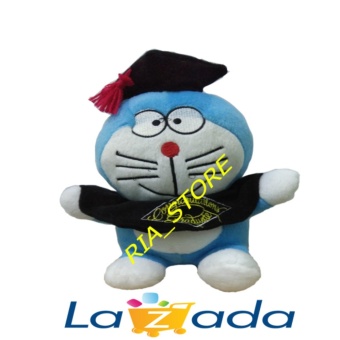 Fitur Boneka  Doraemon  Kain Yelvo Import  With Baling Baling 