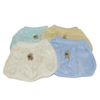 Wulanda Celana pendek pop bayi hoga isi 6 pcs