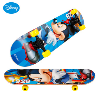 Gambar Disney jalan raya anak anak remaja skuter roda empat skateboard