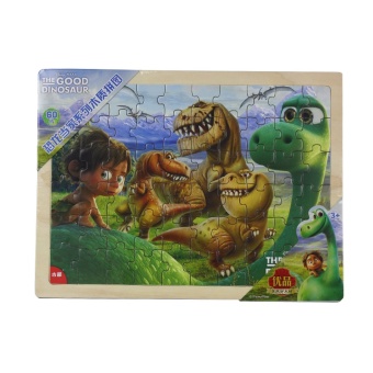 Gambar Disney Jigsaw Kayu Dengan Kotak Jigsaw Puzzle