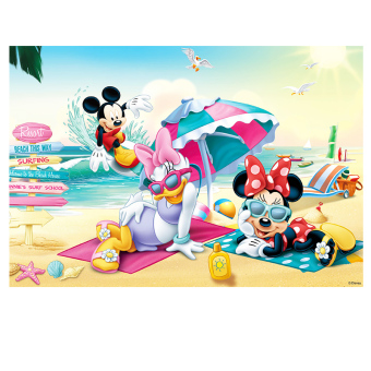 Gambar Disney Mickey lembar combo jigsaw puzzle