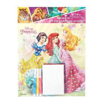 Gambar Disney Princess Disney 3D Eva Painting Stickers