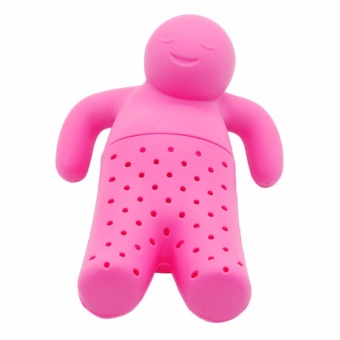 Elife Creative Little Man Shaped Silicon Tea Strainer InfuserFliter Tea Making Tool - Intl Pebruari 2019 - 3 Elife Creative Little Man Shaped Silicon Tea Strainer InfuserFliter Tea Making Tool - intl - 3