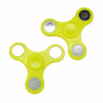 Gambar Fidget Spinner Mini with 3 Metal Ring 2pcs Hand Finger Toys for Focus Anxiety   Stress Relief EDC Tri Spinner   Mainan Jari Tangan Putar Kecil dengan 3 Ring Besi untuk Fokus Penghilang Stres   Kegelisahan Spiner