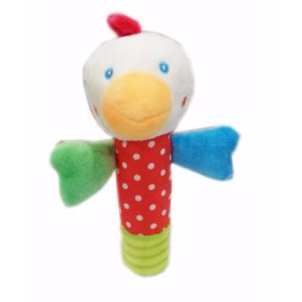Gambar Freeshop Boneka Rattle Stick Chicken Baby Grow S203   Multi Colour