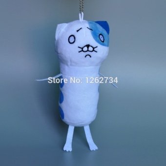 Gratis Pengiriman Bahan Kering Adik Perempuan Sad Cat Plush Doll Soft Keychain Toy 7 \