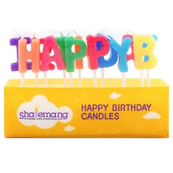 Gambar Grins   Giggles Birthday Candles Mix Colour