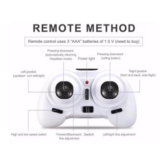 H8 Drone Mini Pocket Quadcopter RC 2.4GHz 4CH 6-Axis