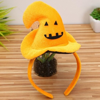 Halloween Hair Hoop Pumpkin Bat Hat Party Supplies - intl Halloween Hair Hoop Pumpkin Bat Hat Party Supplies - intl